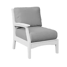 Classic Terrace Right Arm Sectional Club Chair